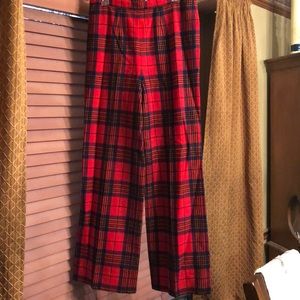 NWOT Pendleton Tartan wool pants size 8